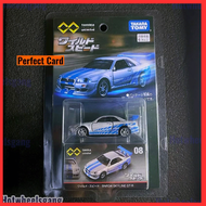 Tomica Nissan Skyline GTR R34 Fast & Furious Open Door Tomica Unlimited Premium Takara Tomy BNR34 Sk