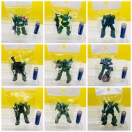 update 17/04 (Authentic/2nd Hand/No Box) Gashapon Gundam Green 2nd