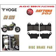 VOGE DISC BRAKE PADS CU525 CU 525 BEST QUALITY