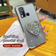 Casing For VIVO Y50 Y30 1938 Case Electroplating Luxury Soft Glitter TPU Cell Phone Back Cover for V