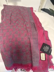 Gucci 雙色圍巾