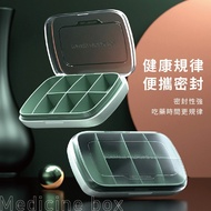 Portable Pill Box-Portable Pill Box Daily Pill Box Separated Pill Box Travel Pill Box Small Pill Box