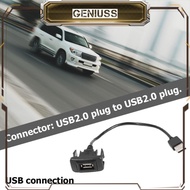 [geniuss.my] Plastic Extension Cord Auto Accessories for Toyota Hilux Vigo Fortuner 2004-2012