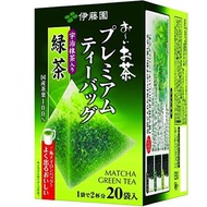 ITOEN Matcha Green Tea Premium Tea Bags (Japan Imported) อิโตเอ็น ชาเขียว มัทชะ ชาญี่ปุ่นชนิดซอง 1.8