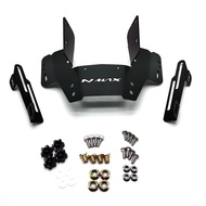 ขายึดชิวหน้า NMAX155 ปี20-24 รุ่นใหม่ V1/V2 ที่ยึดกระจก N-MAX new สไลด์ชิวได้ มีฐานรูกระจกใส่กระจกR3