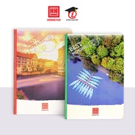Vở kẻ ngang Hồng Hà 200 trang - Gáy ghim - Sao Mai Best memories 1688 định lượng 55-57gm2 độ sáng 82
