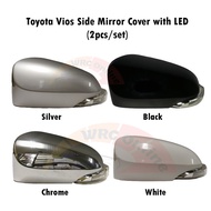 Toyota Vios 2014 Side Mirror Cover with LED (2pcs/set)