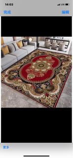 地毯家用客厅茶几沙发边餐厅走廊卧室床头 可以機洗： 80-120cm$$$60 120-160cm$$200 140-200cm$300 160-230cm$400 200-300cm$600 現貨供