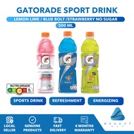 Gatorade 500ml  Lemon Lime Blue Bolt Hydrating Energizing Sports Drink  Optimal Performance & Refres