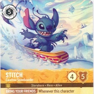 Stitch - Carefree Snowboarder - EPIC - Lorcana » Winterspell Epic 207/204, Epic