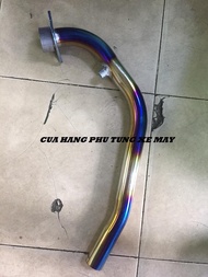 Cổ pô Titan gắn pô zin gắn xe Exciter 135 Exciter 150 Winner 150 Winner X V2 V3