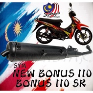 Ekzos Std Exhaust Standard EJM EPOWER original ebonus exzos muffler SYM NEW BONUS110 E SPORT BONUS 1