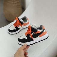 2025 Children's Low-Top Sneakers Contrast Color Children's AJ Shoes Korean Boys Casual Shoes