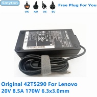 Original AC Adapter Charger For Lenovo 20V 8.5A 170W 42T5290 42T5291 Laptop Power Supply