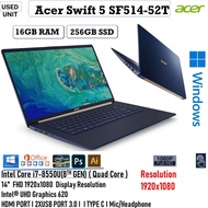 ACER SWIFT I7/Acer Spin 5 513-53N Intel Core i7, (8th Gen) 13.3" Full HD Touch Screen 2-IN-1