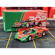 Mazda 787B Renen 24h Du mans 1991 open engine 1:64 Poprace PR car model640301
