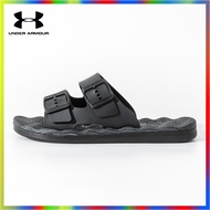 Under Armour_ UA Men's Ansa Graphic Slides อันเดอร์ อาร์เมอร์ รองเท้าแตะ สำหรับผู้ชาย-SF3262