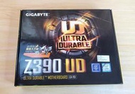 【免運】二手原盒裝極新美品 技嘉GIGABYTE Z390 UD Intel 八九代 1151 主機板