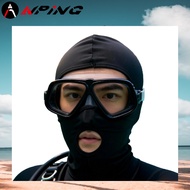 [ANPING] Sunscreen Face Gini | Breathable Ice Silk Headgear Mask Diving Freediving Scuba