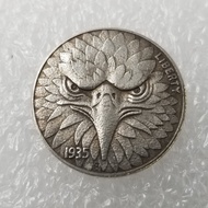 Antique Crafts Wanderer Silver Plated Coins Buffalo Coins Copy Commemorative Coins Foreign Coins Coi