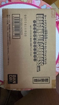 龍珠 30 週年紀念  30th Dragonball Carddass Bandai 全新 本彈 閃卡 咭 復刻 貼纸