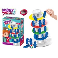 Wobbly Tower Collapse Game Exciting Balancing Game Family game 2-4 player age for kid