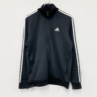 adidas運動外套/球衣，黑色，M碼，古著。
