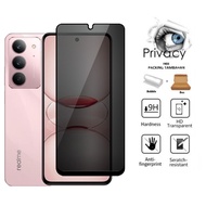 LAYAR Tempered Glass Privacy Screen REALME C75X Anti-Scratch Spy Glass 9D Full