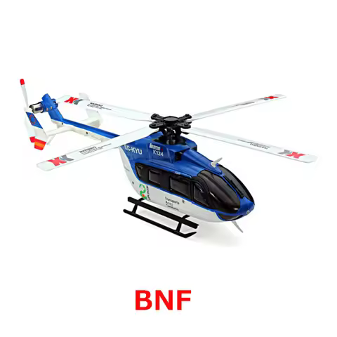 Original XK K124 Helicopter EC145 6CH Brushless 3D 6G System BNF Without transmitter Compatible With