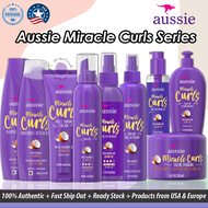 Aussie Miracle Curls Detangling Milk l Shampoo l Conditioner l Curls 2nd Day Curl Activator l Miracl