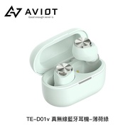 AVIOT 真無線藍牙耳機 TE-D01v 薄荷綠_廠商直送