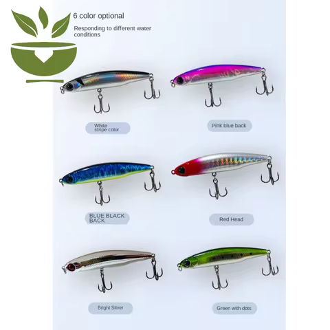 1 Pcs Outdoor Sports 5g 11.5g Bass Fishing Lure Fishing Wobblers Walk The Dog Minnow Swimbait Leurre