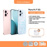 OPPO Reno 14F 5G (12+512GB / 256GB) | OPPO Malaysia Warranty | Smartphone