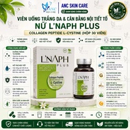 Skin Whitening Pills to Balance Female Hormones L'Naph Plus Collagen Peptide L-Cystine (Box of 30 Pi