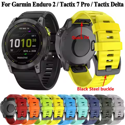 Enduro 2 For Garmin Tactix 7 Pro Delta Descent mk2i mk2 mk1 mk2s Strap Bracelet Watch Band Tactix7 Q