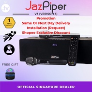 [SAME OR NEXT DAY DELIVERY] JAZPIPER PLUS VOICE VERSION 3 | T300 HOME KARAOKE SOUNDBAR | KTV | SPEAK