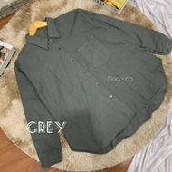 KEMEJA LINEN OVERSIZE SHIRT OVERSIZE KEMEJA POLOS SHIRT POLOS KEMEJA LINEN WANITA Belum Ada Penilaia