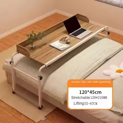 Table With Wheels Overbed Desk Over Bed Desk King Queen Bed Table Overbed Laptop Table Over Bed Tabl