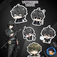 GANTUNGAN ROVER WUTHERING WAVES ACRYLIC KEYCHAIN ROVER MALE WUTHERING WAVES PHONE STRAP/