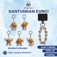 GANTUNGAN ROBLOX FORSAKEN 007N7 Acrylic Keychain Keychain ELEGAN for Collection & Accessories