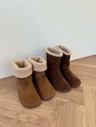 [พร้อมส่ง] WEAR.SOUL #S566-Suede Ankle Boots