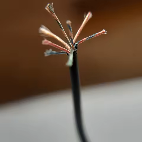 Headset Enameled Wire 2 3 4 5 6 8 9 Core Headphone Wiring Soft Sheath Multi-core Enameled Speaker Ca