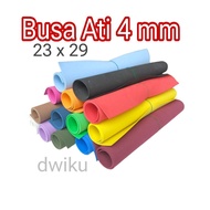 ATI FOAM 4MM 23cm x 29cm easy to cut fine pores