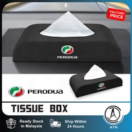 Perodua Tissue Box Leather Kotak Kertas Tisu holder Aksesori Car Accessories bodykit ATIVA MYVI BEZZA AXIA ALZA ARUZ