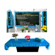 PREMIUM PRODUCT 19-32 Inch TV Headband + 2 Character Speaker Headbands + Remote Cover + TV Tableclot