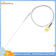 K Type Thermocouple with Plug, Meter Temperature Sensor Probe -50 to 1100°C,3.3ft Wire