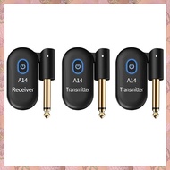 [h3w732xnj.ph] 2-to-1 A14 Electric Guitar Wireless Transmitter Wireless Transceiver Wireless Pickup 