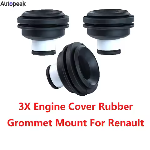 3X For Renault Clio II III Kangoo I Megane II III Scenic II III 1.5 1.9 Engine Cover Rubber Grommet