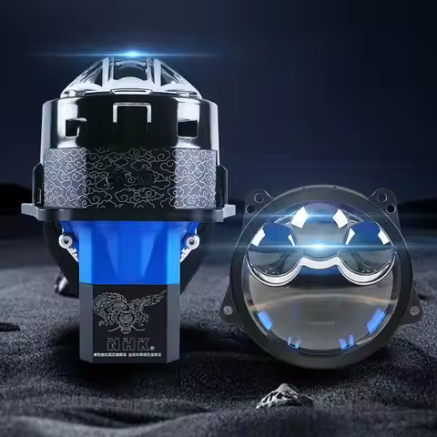 NHK Projector LENS Dragon Bi-led Projector DRG03 3.0 Inch Dual Direct Projection Lighting LED Projec