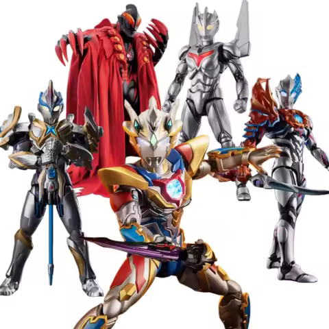 BLOKEES Ultraman Legend Edition Ultraman Suit Ver7 Series Assemble Action Figures Peripheral Collect